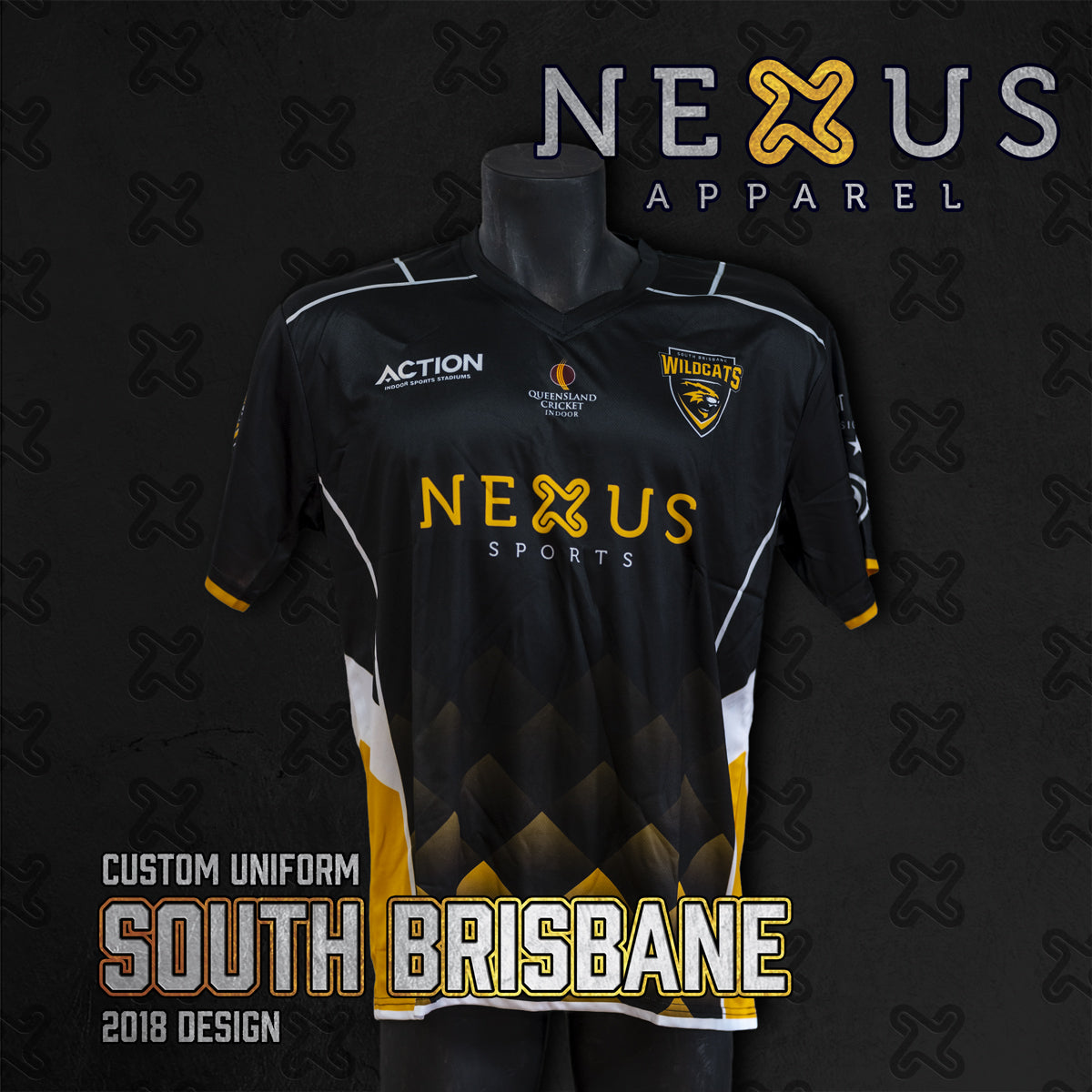 South Brisbane Wildcats Playing Shirt (2018)