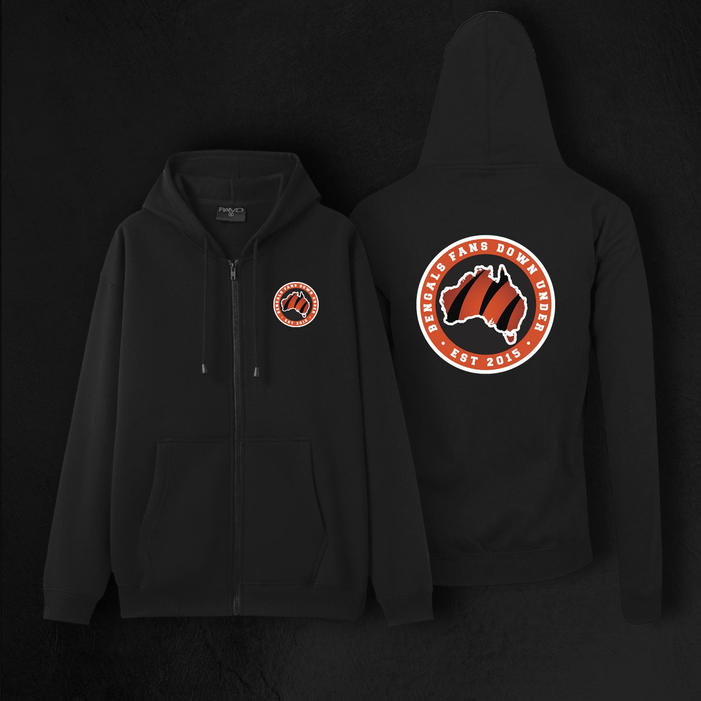 BFDU Zip-up Hoodie