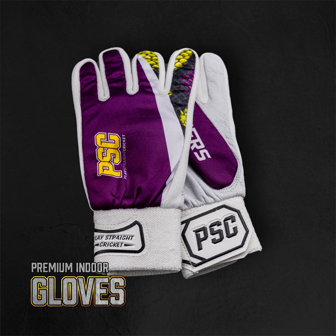 Indoor Cricket Gloves - Premium