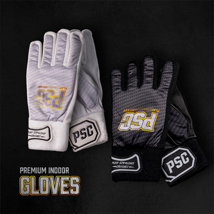 Indoor Cricket Gloves - Premium
