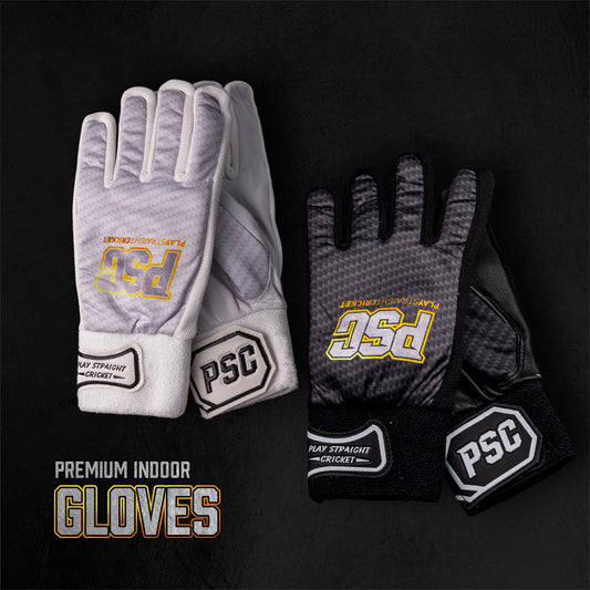Indoor Cricket Gloves - Premium