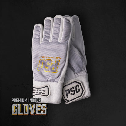 Indoor Cricket Gloves - Premium