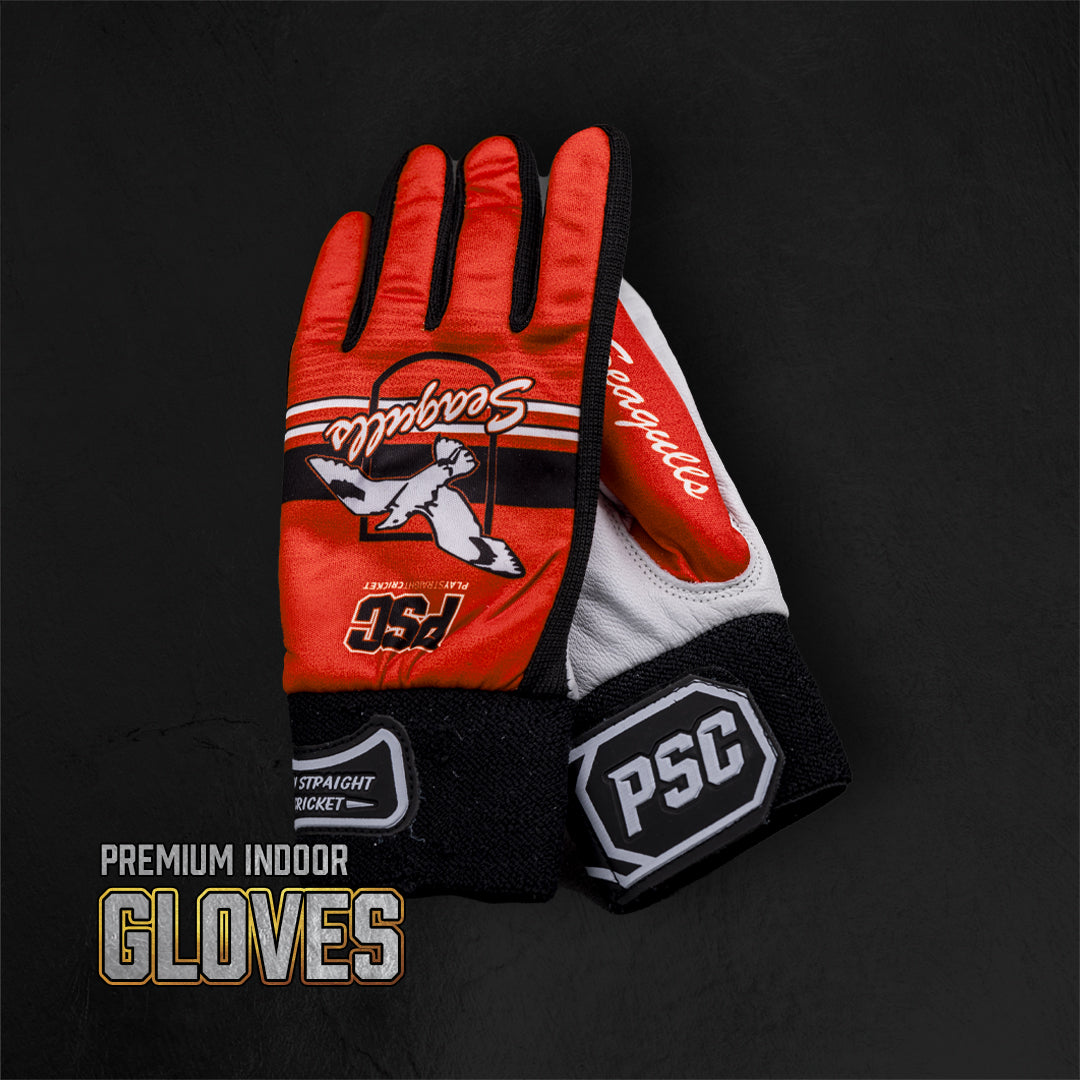 Indoor Cricket Gloves - Premium