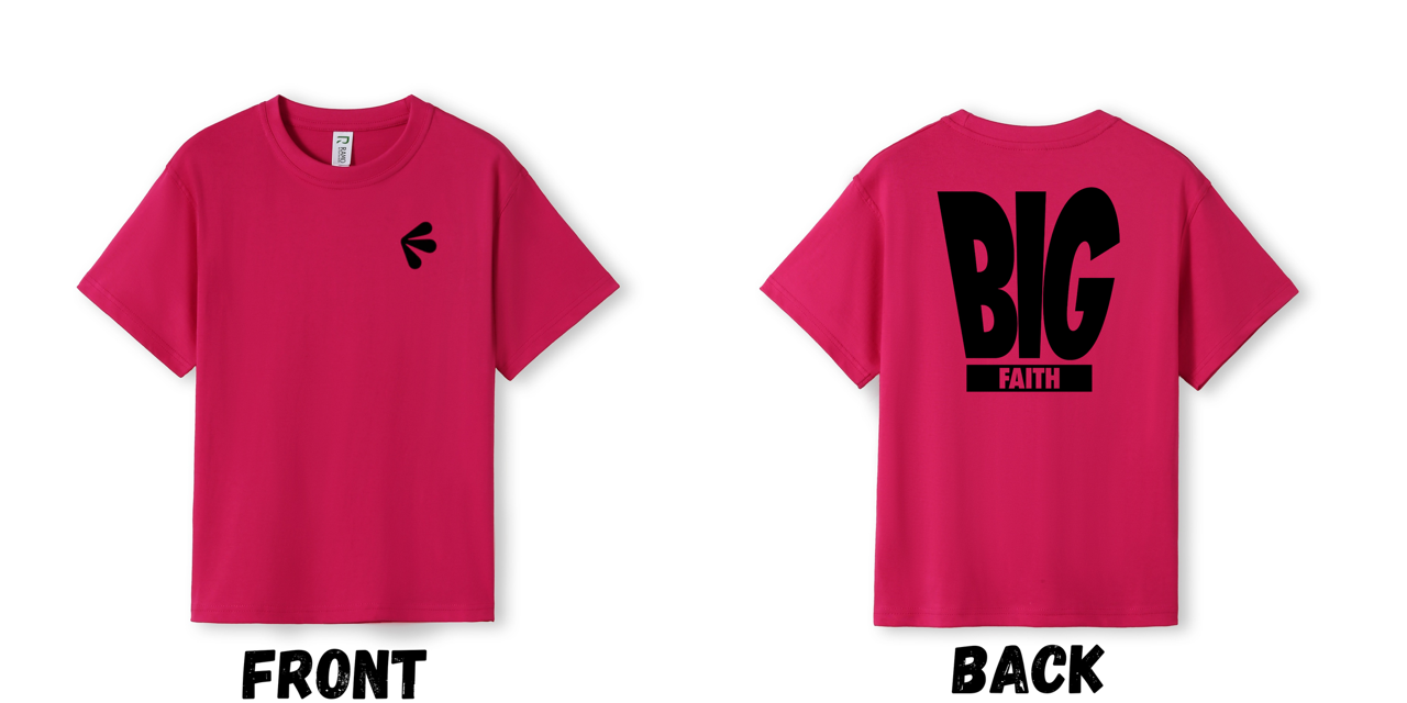 Big Faith T-Shirt - Pink